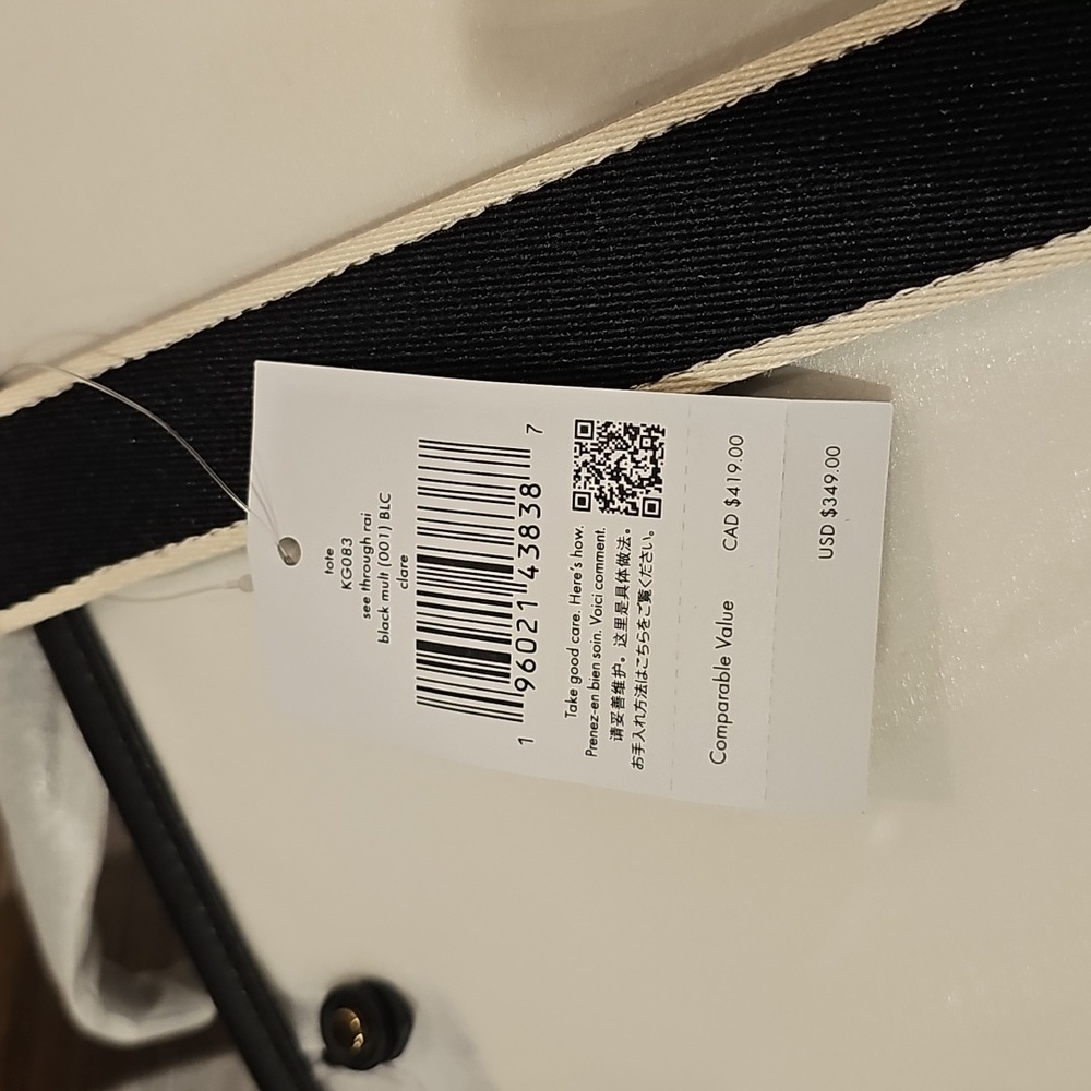 Kate Spade Clare See Through Tote - Picture 6 of 6